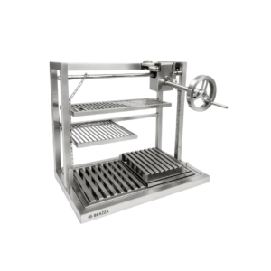 Grill BRAZZA com Elevação Antirreverso - Industria Brazza - Churrasqueiras exclusivas, feitas do seu jeito. 🇧🇷